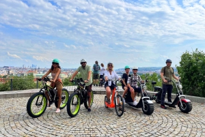 Prague: Electric Trike Viewpoints Tour with a guide