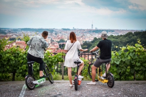 Prague: E-Scooter Grand City & Panoramas Small-Group Tour