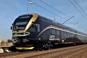 Praga: Billete de tren exprés de ida y vuelta a Cracovia