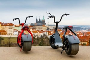 Prague: Fat Tire E-Scooter Guided Tour