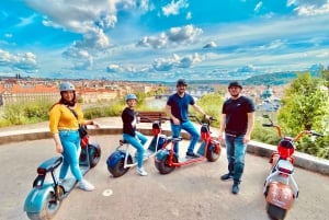 Prague: Fat Tire E-Scooter Guided Tour