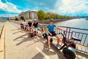 Prague: Fat Tire E-Scooter Guided Tour