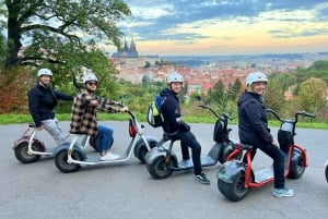 Prague: Fat Tire E-Scooter Guided Tour