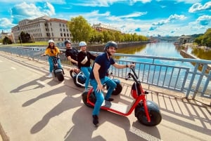 Prague: Fat Tire E-Scooter Guided Tour