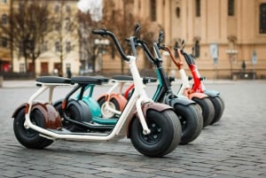 Prague: Fat Tire E-Scooter Guided Tour