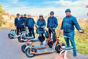 Prague: Fat Tire E-Scooter Guided Tour