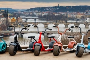 Prague: Fat Tire E-Scooter Guided Tour