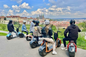 Prague: Fat Tire E-Scooter Guided Tour