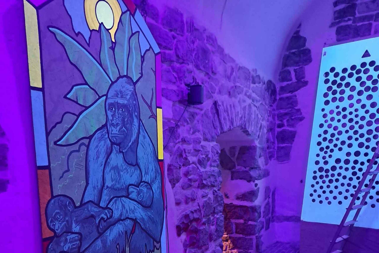 Prag: Glow Golf Minigolfspiel mit UV-Licht