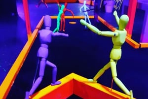 Prague: Glow Golf Mini Golf Game by UV Light