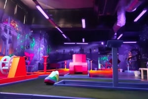 Prague: Glow Golf Mini Golf Game by UV Light