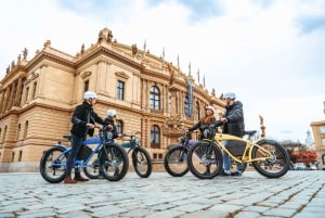 Prague: Grand City Tour on fat e-Bike Cafe Racer