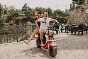Prague: Guided Fat Tire e-Scooter Tour