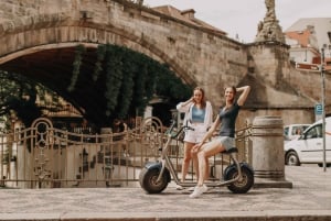 Prague: Guided Fat Tire e-Scooter Tour