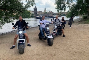 Prague: Guided Fat Tire e-Scooter Tour
