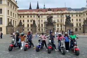 Prague: Guided Fat Tire e-Scooter Tour