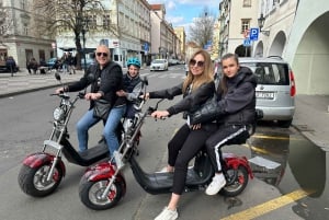 Prague: Guided Fat Tire e-Scooter Tour