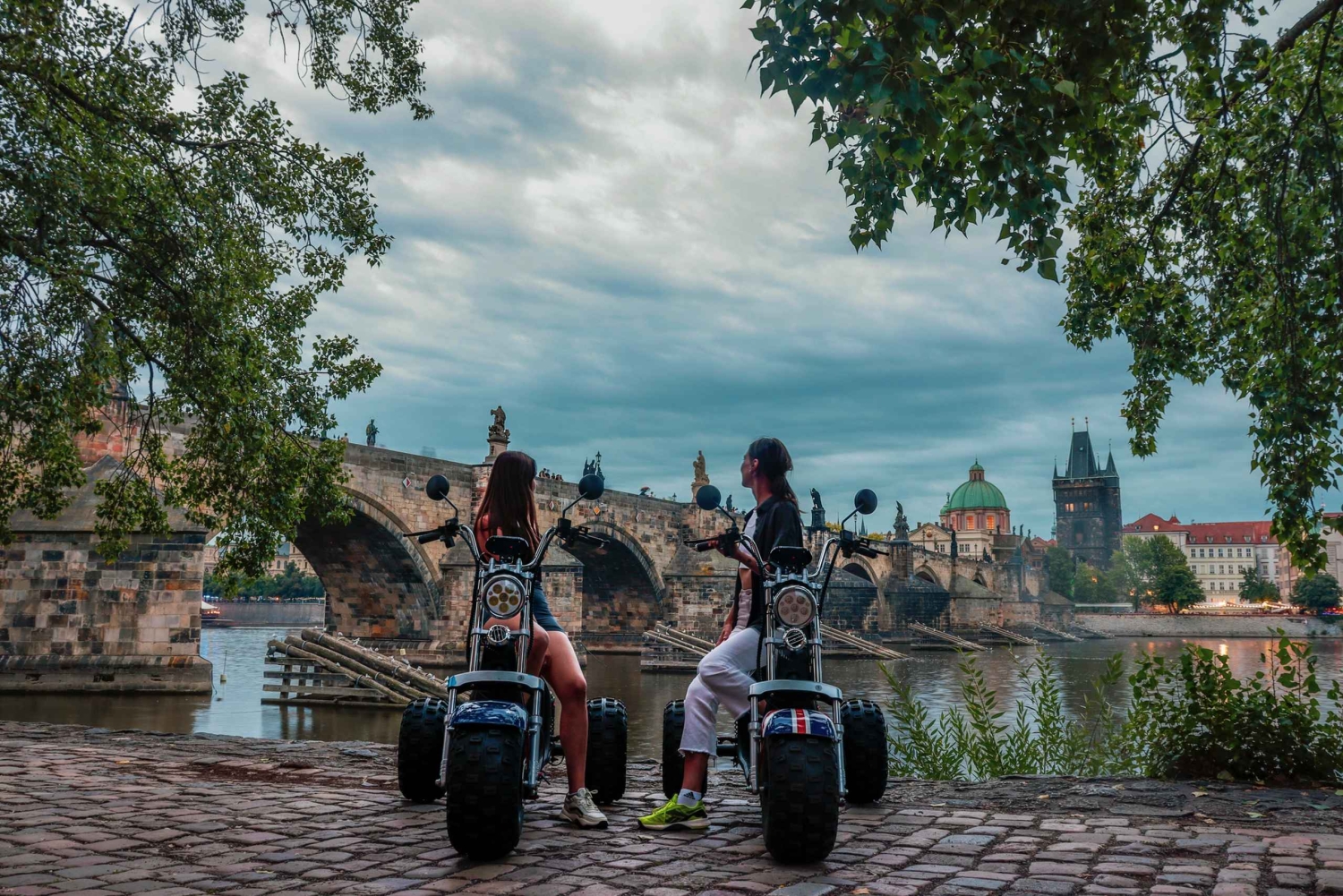 Prag: Guidet sightseeingtur med elektrisk trike