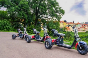 Prag: Guidet sightseeingtur med elektrisk trike