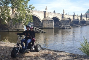 Prag: Guidet sightseeingtur med elektrisk trike