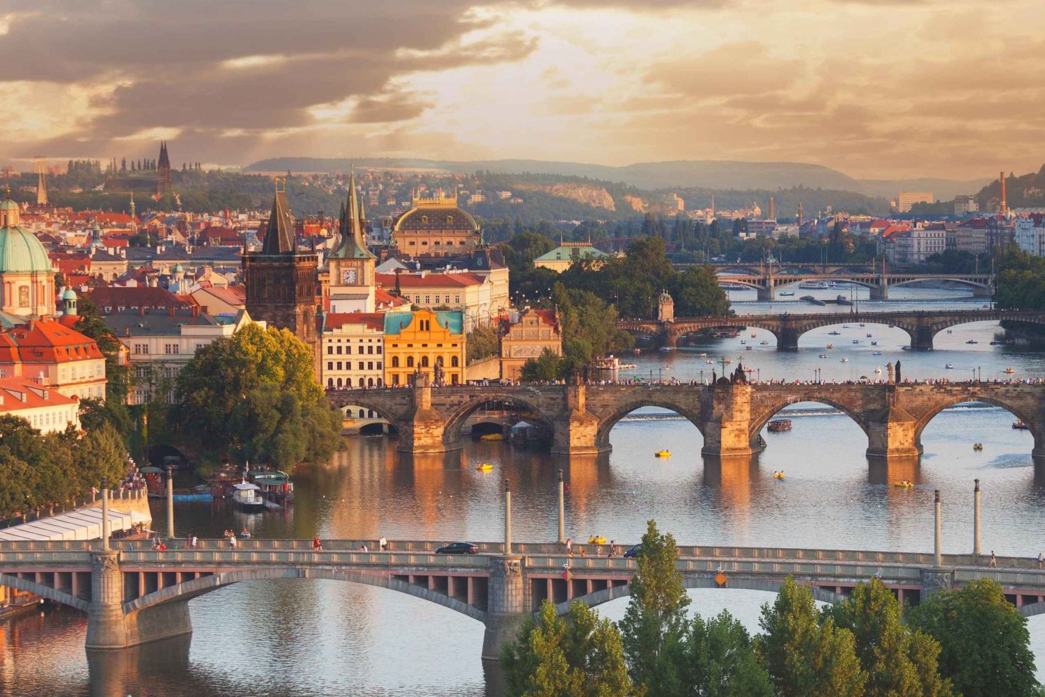 Prague Half Day Private Guided Tour by Car or Foot