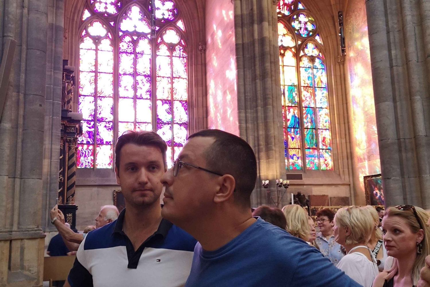 Prag Halbtagestour mit Führung per Auto oder zu Fuß