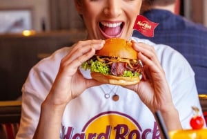 Prague: Hard Rock Cafe with Set Menu for Lunch or Dinner