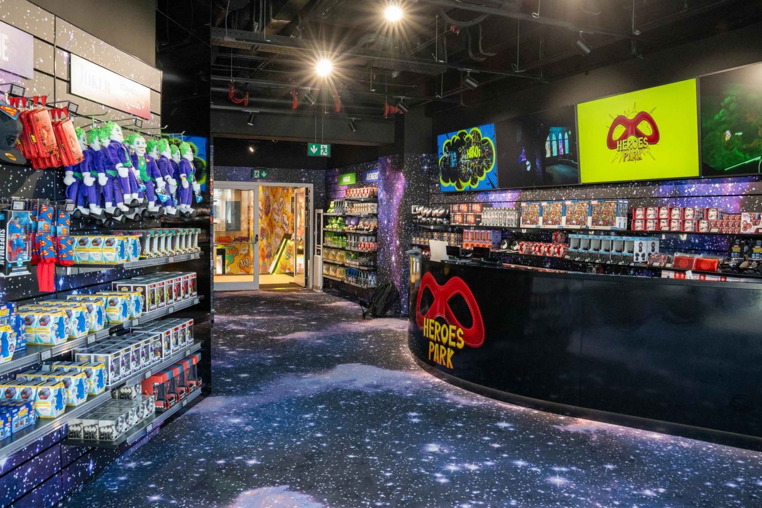 Prag - Superhjältar Heroes Park Superhero Store Inträdesbiljett