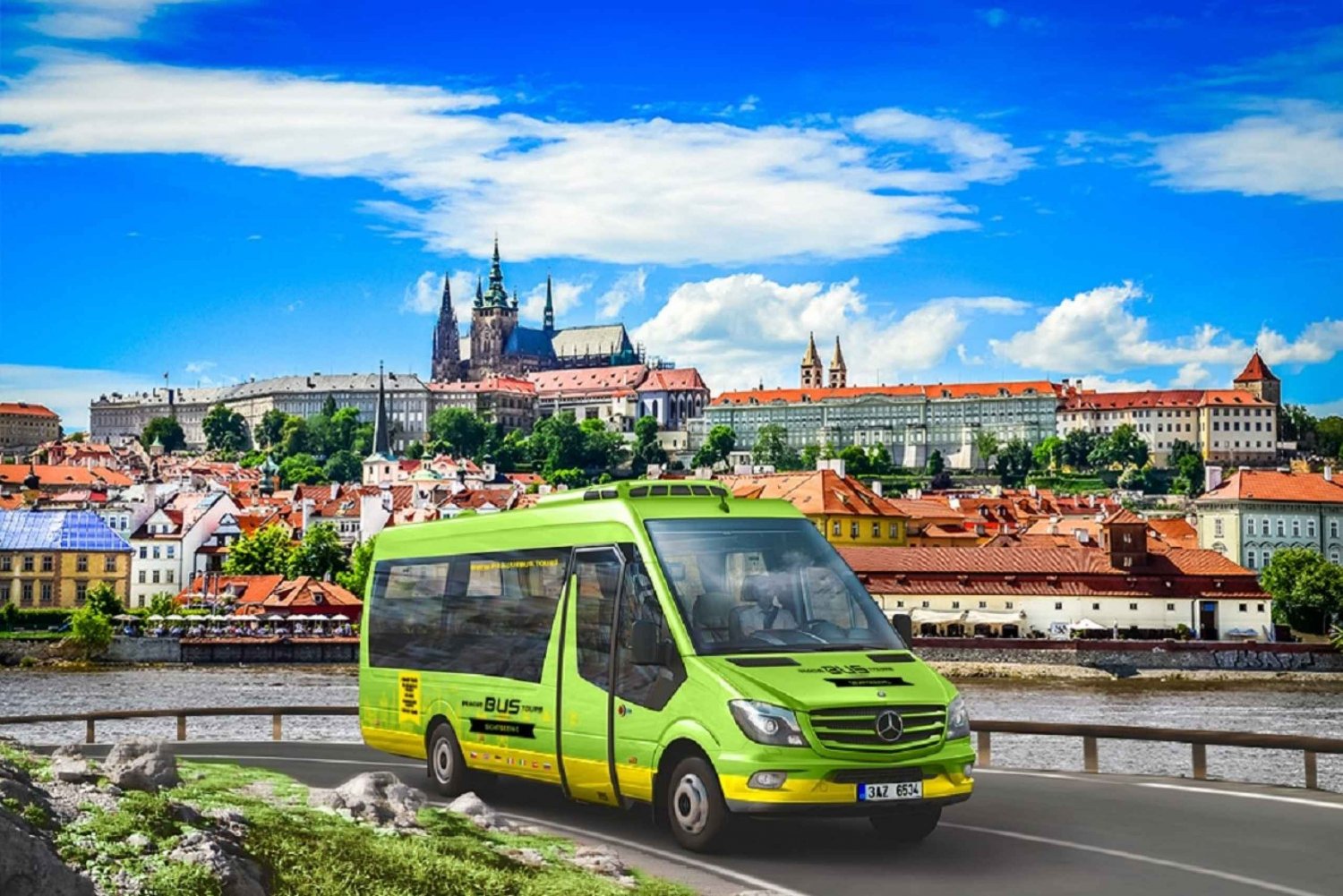 Prague Highlights 3-Hour Bus and Walking Tour