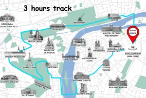 Prag: Kleine Gruppe oder private Tour mit dem Fahrrad durch die Stadtführung