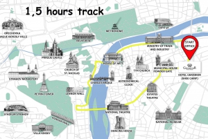 Prag: Kleine Gruppe oder private Tour mit dem Fahrrad durch die Stadtführung