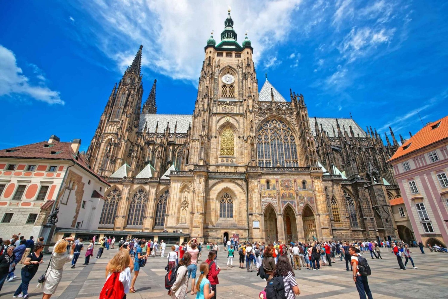 Prague Hradcany Castle, St Vitus Cathedral Tour with Tickets