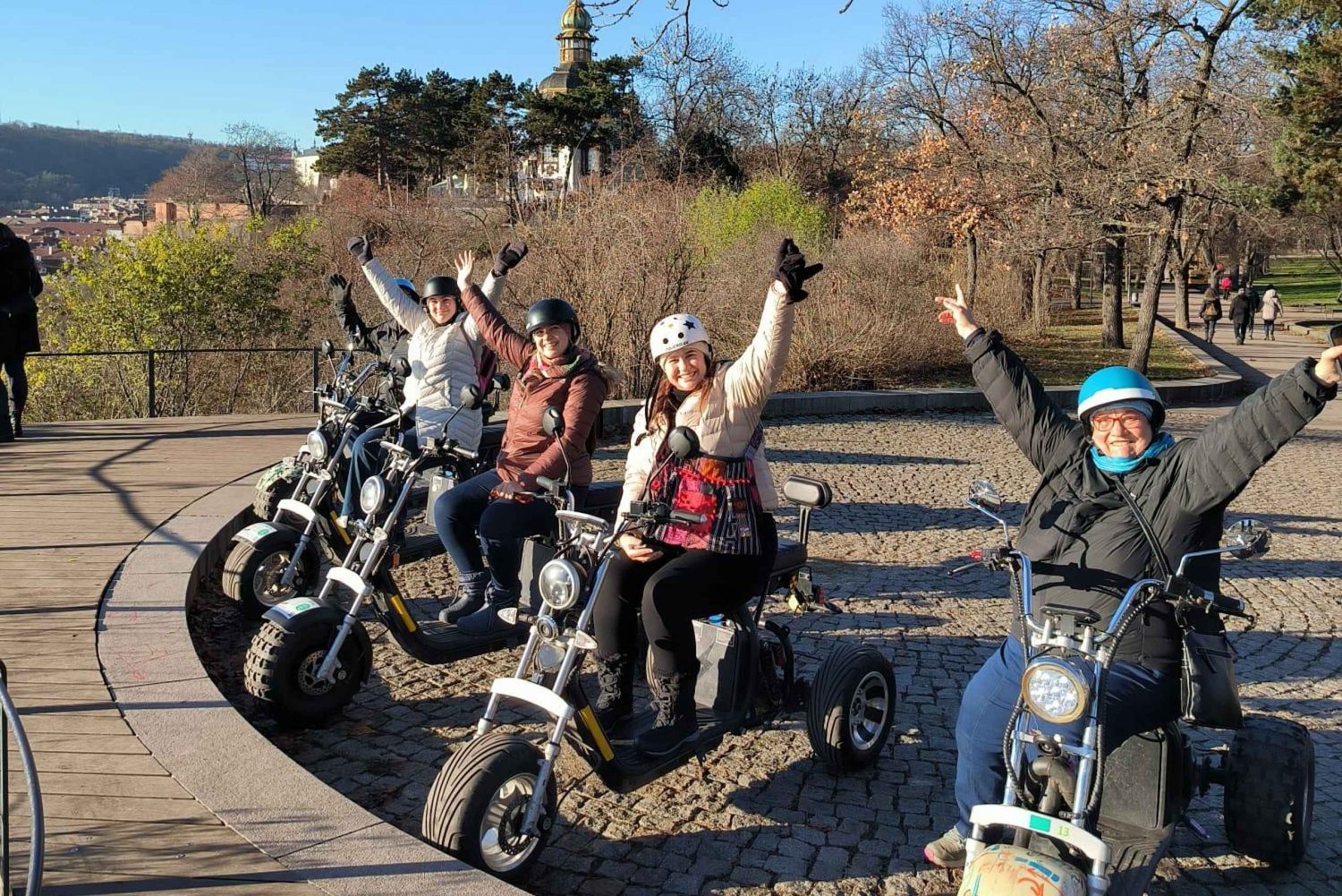 Praga: Increíble Recorrido en Triciclo Lugares de interés y miradores de Praga