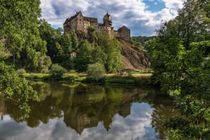 Prag: Karlovy Vary & Loket-tur med varma källor och slott