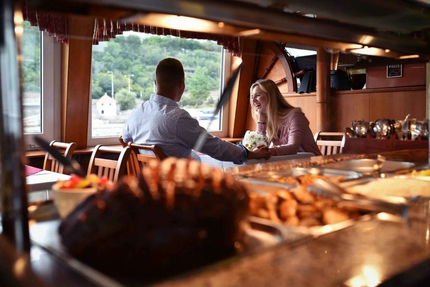Prague: Lunch Cruise on Vltava River with open Buffet