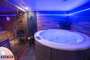 Praag: moderne privéspa met jacuzzi en sauna