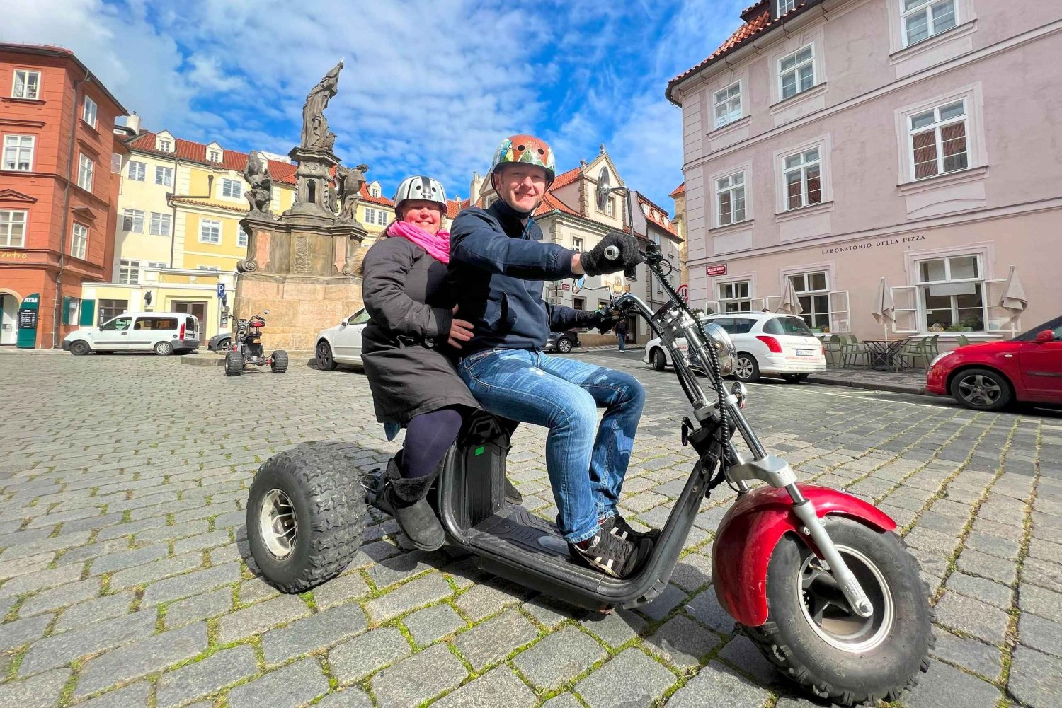 Prague : visite en Monster Bike Trike Expérience Euro Segway