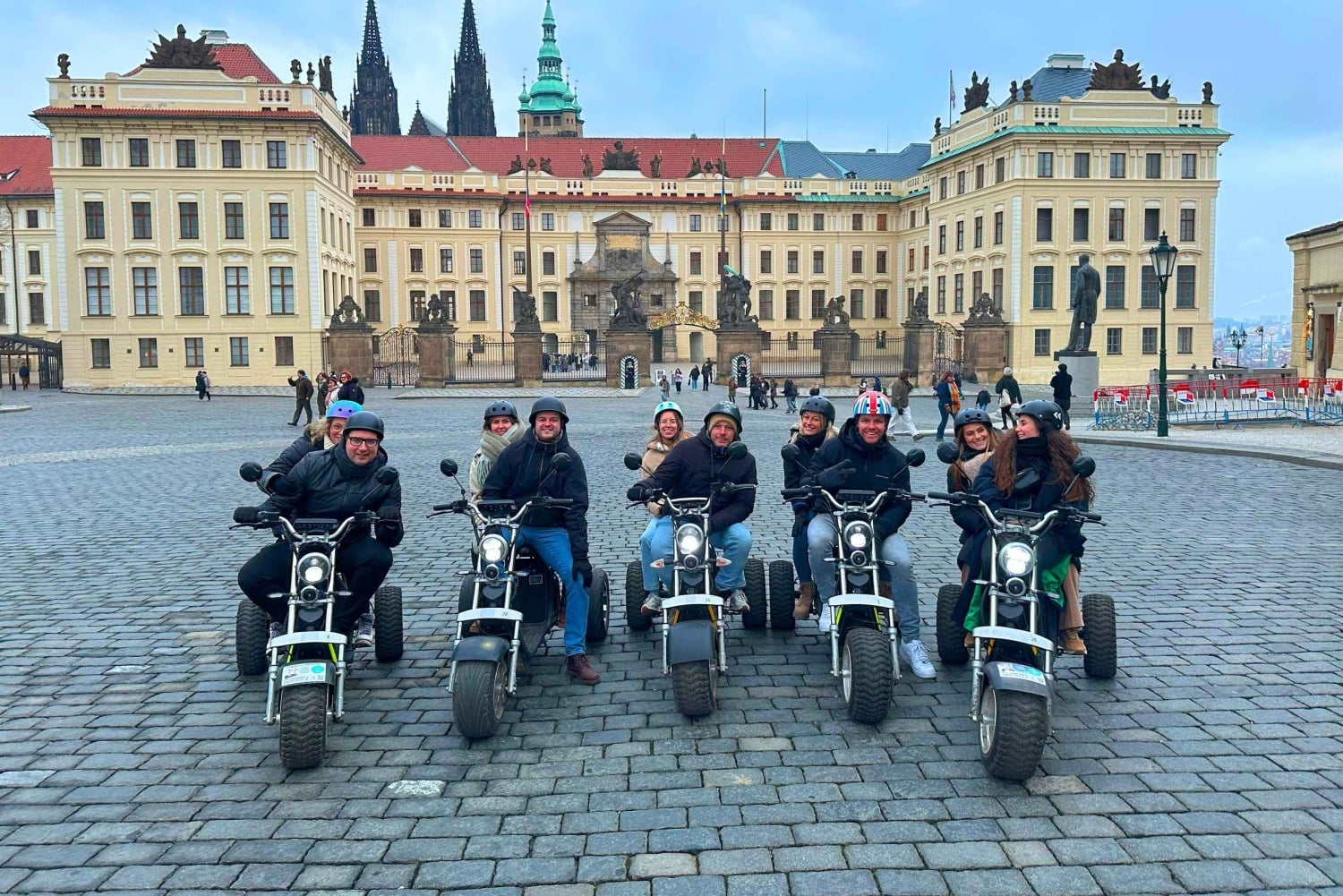Praga: Wycieczka na trójkołowym motocyklu Monster Bike Euro Segway Experience
