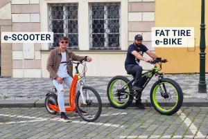 Prague: Monster Bike Trike Tour Euro Segway Experience