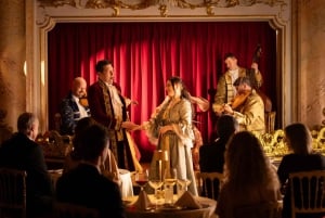 Prague: Mozart Ballroom Concert Ticket with 3-Course Dinner