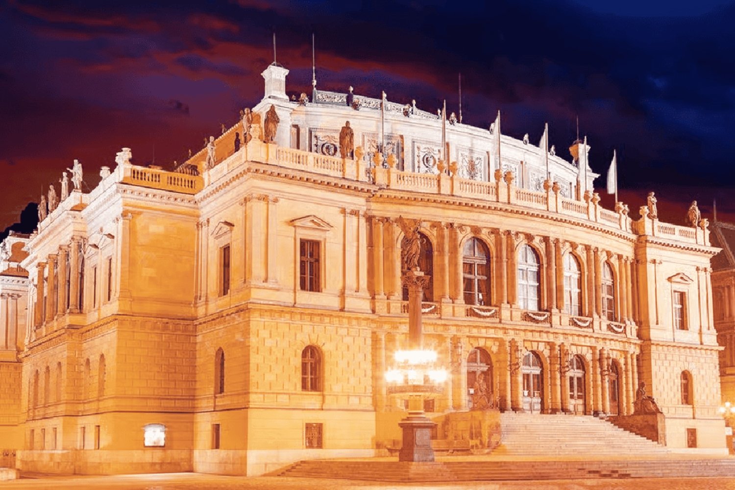 Prague: New Years Concert at Rudolfinum Dvořák Hall