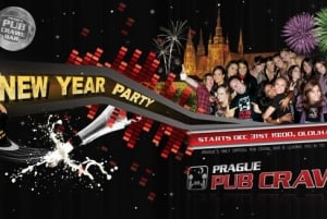 Prague: New Year's Eve Pub Crawl & Karlovy Lazne Club Entry