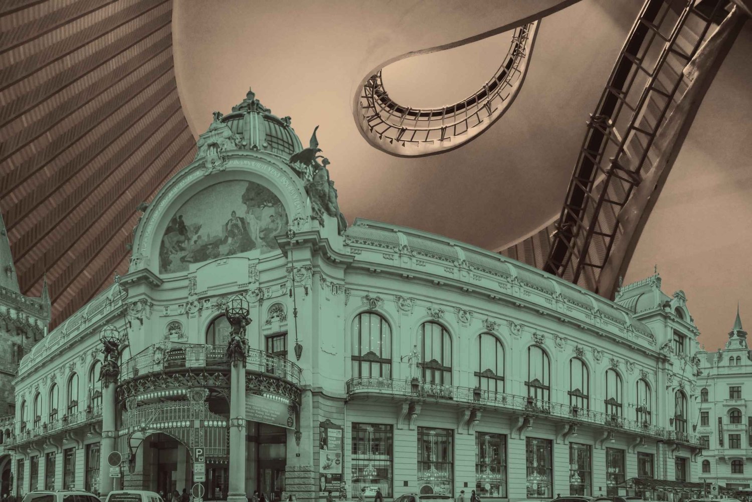 Praga: tour guidato privato della Città Vecchia e della Città Nuova e Palazzo Lucerna