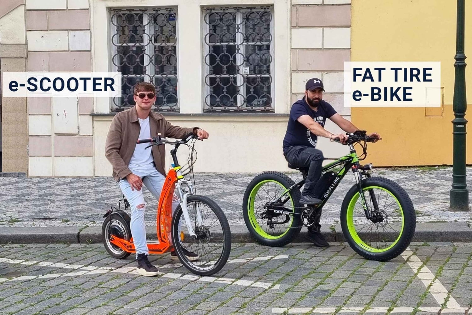 Старый город Праги: экскурсия на электросамокатах с гидом