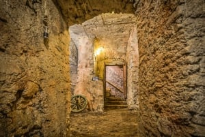 Prag: Tur til den gamle bydel, middelalderens undergrund og fangekælder