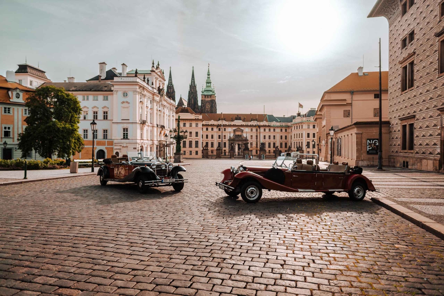 Praga: tour particular pela Cidade Velha em carro vintage
