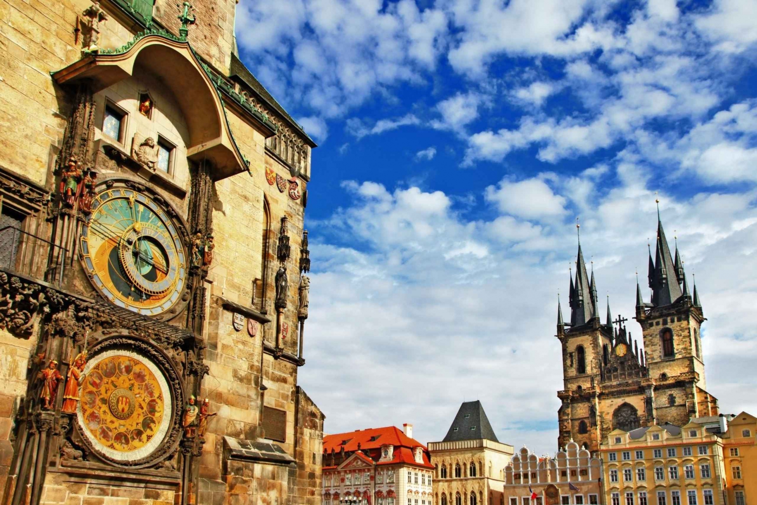 Prague Old Town Tour, Astronomical Clock, Charles Bridge
