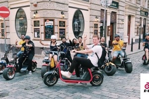 Prague on wheels: Private, Live-guided tours on eScooters