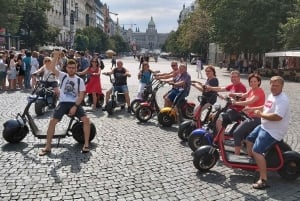 Prague on wheels: Private, Live-guided tours on eScooters