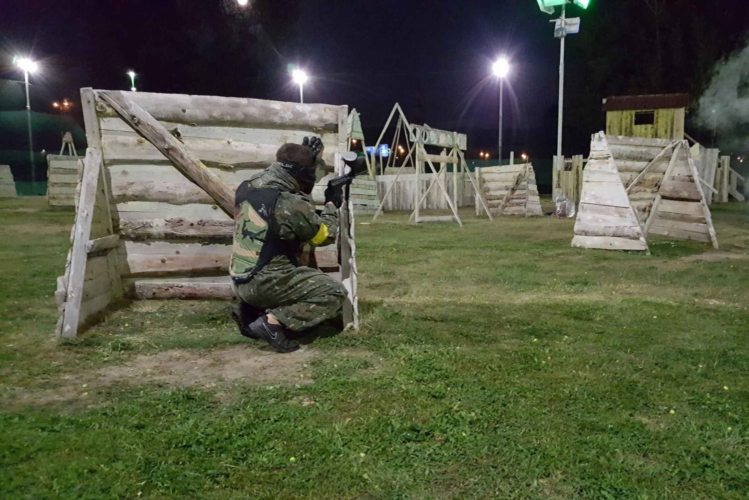 Прага: игры в пейнтбол